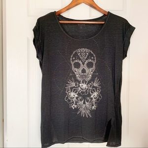 Guess Oversized Skull T-Shirt